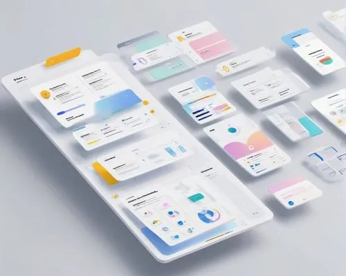 Modern digital product, design rules, user interface architecture, minimalism, flat design, clean layout, intuitive navigation, responsive web, mobile app, desktop application, Windows, macOS, iOS, An