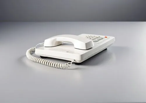 a white analog office phone,an old - fashioned telephone sits on the table,telephone handset,landline,telphone,dect,telephone set,telephony,Photography,General,Realistic