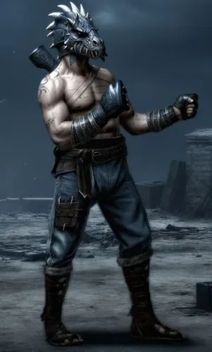 A Dragonborn bare knuckle boxer,heihachi,shokan,gamagori,uruk,berserker,kharga,tizoc,jotun,turion,forsworn,berzerker,dagur,barbarian,jindrak,raoh,berserkers,modrak,akuma,kuchak,hogadon,Conceptual Art,