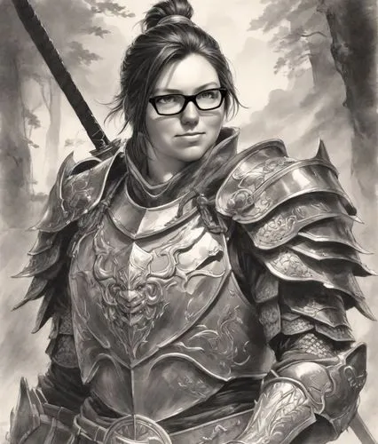 gudmundsdottir,soini,female warrior,fantasy portrait,arya,helgen,Digital Art,Ink Drawing