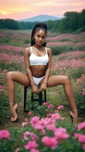 akuapem,khia,ayanda,azania,on a wild flower,kikhia