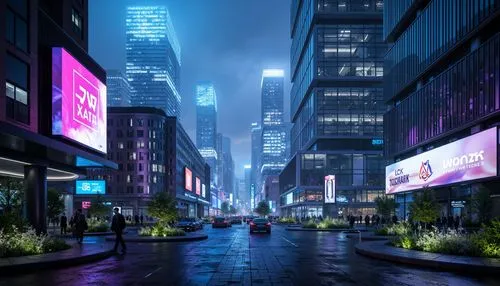 cybercity,shinjuku,guangzhou,city at night,chongqing,shanghai,cityzen,cityscape,time square,new york streets,urbanworld,futuristic landscape,tokyo city,city corner,cybertown,kowloon,cyberscene,akiba,tokyo,microdistrict