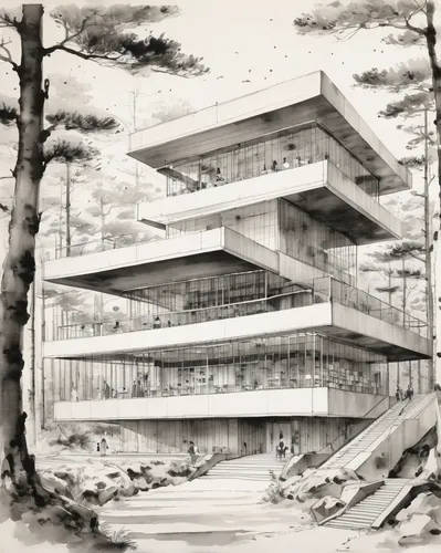 japanese architecture,archidaily,kirrarchitecture,brutalist architecture,house drawing,modern architecture,dunes house,arq,timber house,multistoreyed,cubic house,arhitecture,house hevelius,asian architecture,modern building,chinese architecture,wooden facade,multi-story structure,contemporary,architect plan,Illustration,Paper based,Paper Based 30