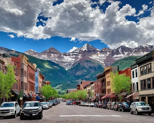 What To Do In Telluride, Colorado In The Summer,telluride,aspen,colorado,vail,rocky mountain,rocky mountains,rockies,butte,western united states,utah,street canyon,boulder,montana,the beauty of the mo