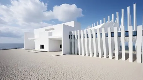 dunes house,cube stilt houses,beach house,cubic house,beach hut,white picket fence,beachhouse,3d rendering,cube house,beach defence,beach huts,sketchup,frame house,hejduk,render,model house,knokke,unbuilt,inverted cottage,sylt,Photography,General,Realistic