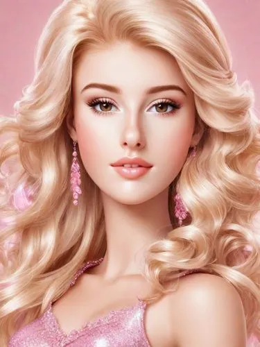 barbie doll,doll's facial features,barbie,female doll,pink beauty,barbies