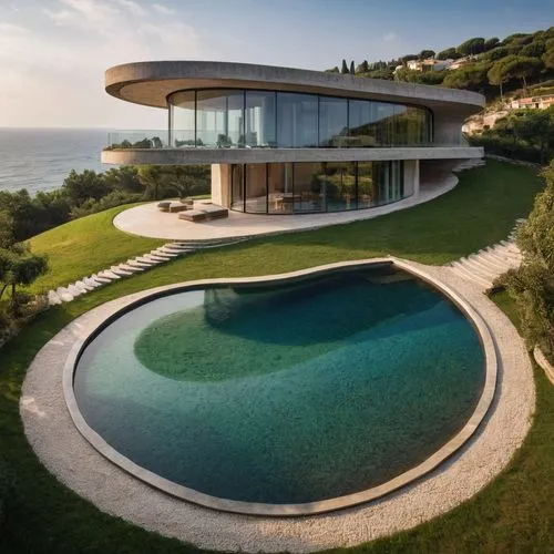 house by the water,luxury property,modern architecture,dunes house,luxury home,dreamhouse,futuristic architecture,modern house,beautiful home,beach house,house of the sea,infinity swimming pool,hadid,luxury real estate,ocean view,riviera,lefay,crib,oceanfront,pool house,Photography,General,Commercial