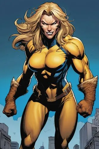 siryn,sabretooth,giganta,ronda,illyana,dematteis,namora,kamandi,lilandra,xamot,superwasp,hippolyta,namorita,amora,kryptarum-the bumble bee,ultraverse,hellstrom,cassaday,liefeld,sprint woman,Illustration,American Style,American Style 13