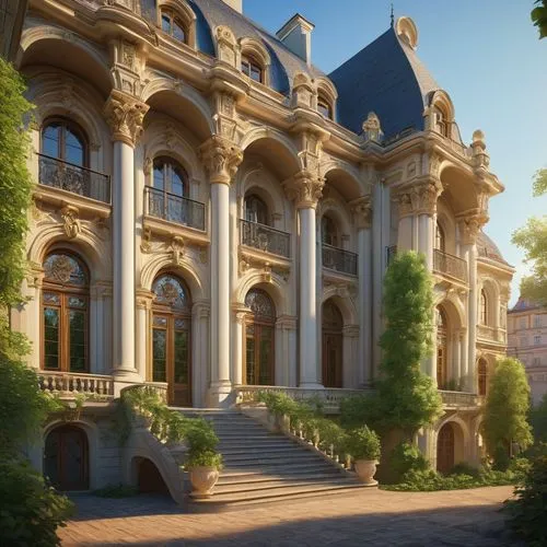 chateau,ritzau,french building,palladianism,victorian,europe palace,mansion,victoriana,victorian house,chateauesque,bordeaux,chateaux,bendemeer estates,estates,palaces,sapienza,manor,ornate,paristech,carnavalet,Art,Classical Oil Painting,Classical Oil Painting 27