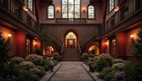 atriums,entryway,courtyards,hallway,entranceway,courtyard,marylhurst,the threshold of the house,inside courtyard,entryways,corridors,atrium,entranceways,breezeway,doorways,walkway,porch,hallway space,cochere,outside staircase