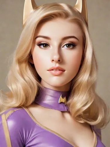 realdoll,violet head elf,daphne,fennec,fantasy woman,barbie,sand fox,female doll,purple,kitsune,feline,3d model,kat,fantasy portrait,golden lilac,fantasy girl,cat ears,abra,3d figure,doll's facial features