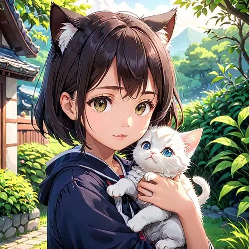 neko,maekawa,momiji,bns,nya,kaga,shigure,miko,cute cat,tomoe,yukai,nenita,akane,miyabi,fubuki,koharu,miqati,kitami,yanmei,kirara,Anime,Anime,Traditional