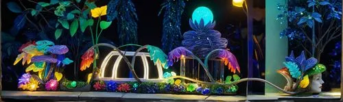 CARROZA DECORATIVA,acquarium,water display,decorative fountains,aquarium,aquariums,fountain,fountains,fairy world,light paint,fairy lanterns,oceanarium,glofish,city fountain,glass painting,imagination