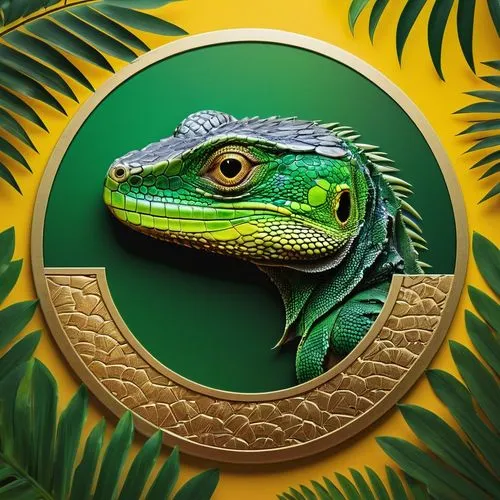 emerald lizard,green iguana,tropical animals,reptile,green lizard,green crested lizard,meller's chameleon,reptiles,european green lizard,komodo,sri lanka,common chameleon,iguania,yemen chameleon,chameleon,iguana,jamaica,chameleon abstract,panther chameleon,tanzania,Conceptual Art,Oil color,Oil Color 16