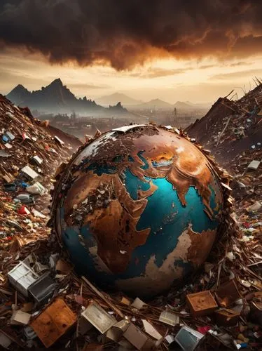 recycling world,earth in focus,environmental destruction,ecological footprint,yard globe,environmental disaster,the earth,planet earth,terraforming,environmental sin,mother earth,global responsibility,the grave in the earth,environmental pollution,earth day,earth,ecological sustainable development,little planet,environment pollution,carbon footprint,Photography,General,Fantasy