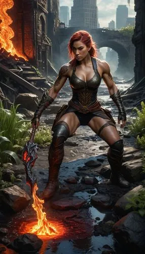 teela,cirta,giganta,female warrior,liora,demona,mercenaria,barbarian,amora,gotrek,yavana,aniva,triss,dujarric,bloodrayne,romanoff,irisa,avara,lonka,huntress,Illustration,Realistic Fantasy,Realistic Fantasy 03