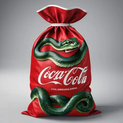 coca cola,christmas sack,coca-cola,the coca-cola company,coca cola logo,christmas packaging,coca,cola can,greed,alligator sculpture,commercial packaging,cola,coca-cola light sango,gift bag,two-liter bottle,cola bylinka,boa constrictor,king cobra,coke,clay packaging,Photography,General,Realistic