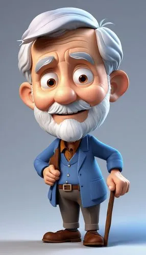 geppetto,elderly man,scandia gnome,old man,pensioner,grandpa,gnome,old person,elderly person,3d model,older person,albert einstein,grandfather,george lucas,cinema 4d,old age,a carpenter,old human,3d figure,popeye,Unique,3D,3D Character