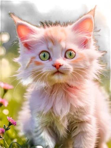 blossom kitten,pink cat,cute cat,blue eyes cat,white cat,cat with blue eyes,breed cat,kittenish,snowbell,ginger kitten,flower cat,pink beauty,british longhair cat,kittu,himalayan persian,cat image,moggie,calico cat,pink background,bewhiskered,Illustration,Realistic Fantasy,Realistic Fantasy 02