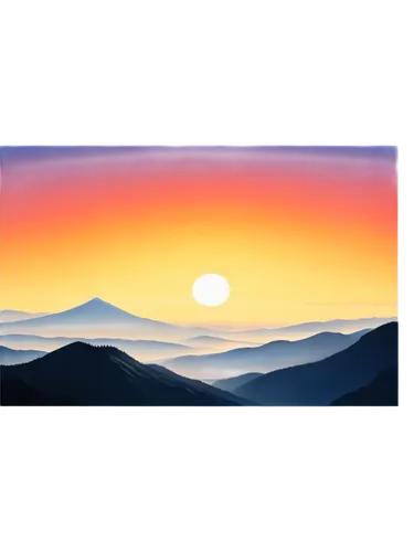 mountain sunrise,alpine sunset,landscape background,aso kumamoto sunrise,background vector,panoramic landscape,fuji,cloud shape frame,digital painting,dusk background,haleakala,frame border illustration,rising sun,mount fuji,blue ridge mountains,colored pencil background,watercolor background,sunrise,uluru,world digital painting,Illustration,Vector,Vector 09