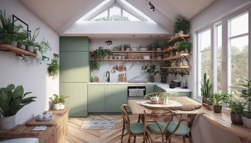 kitchen design,kitchen interior,kitchen,modern kitchen,vintage kitchen,scandinavian style,green living,modern kitchen interior,tile kitchen,giaimo,the kitchen,kitchenette,loft,kitchens,big kitchen,indoor,modern minimalist kitchen,kitchen shop,sunroom,an apartment,Conceptual Art,Fantasy,Fantasy 17