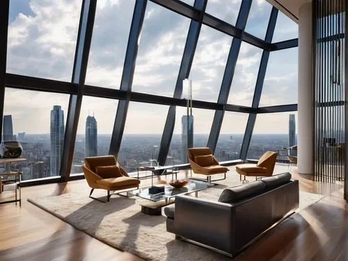 penthouses,sky apartment,skyscapers,modern office,sathorn,structural glass,minotti,skyloft,smartsuite,contemporary decor,glass wall,commerzbank,the observation deck,interior modern design,boardroom,modern decor,conference room,cityview,residential tower,skydeck,Illustration,American Style,American Style 04