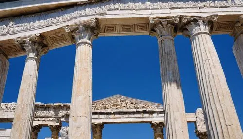 dougga,doric columns,baalbek,colonnades,colonnaded,palmyra,greek temple,columns,roman columns,laodicea,celsus library,marble palace,colonnade,ephesus,caesonia,capitolium,roman temple,pillars,temple of diana,peristyle,Conceptual Art,Graffiti Art,Graffiti Art 02