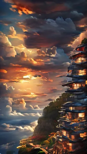 uluwatu,seaside resort,namhae,world digital painting,tigers nest,tamarama,Photography,General,Sci-Fi