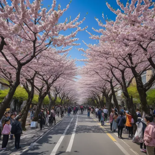 sakura trees,cherry blossom tree-lined avenue,cherry blossom festival,japanese cherry trees,japanese sakura background,the cherry blossoms,japanese cherry blossoms,takato cherry blossoms,spring in japan,sakura tree,cherry blossoms,sakura blossoms,sakura flowers,sakura blossom,sakura cherry blossoms,blooming trees,cherry blossom japanese,japanese cherry blossom,sakura cherry tree,cherry trees,Art,Classical Oil Painting,Classical Oil Painting 21