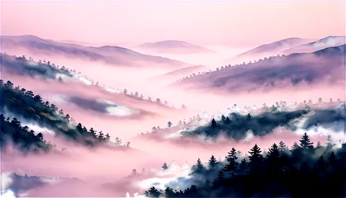 purple landscape,foggy landscape,vosges-rose,foggy mountain,landscape background,mountain landscape,mountainous landscape,watercolor background,winter landscape,mountain scene,salt meadow landscape,snow landscape,forest landscape,high landscape,foggy forest,fog banks,mist,world digital painting,landscapes,japanese mountains,Illustration,Paper based,Paper Based 25