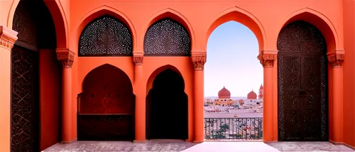 marrakesh,moorish,marrakech,morocco,riad,moroccan pattern,hawa mahal,alcazar of seville,terracotta tiles,pink city,islamic architectural,madinat,mosques,portal,al nahyan grand mosque,alcazar,medina,terracotta,king abdullah i mosque,inside courtyard,Illustration,Abstract Fantasy,Abstract Fantasy 17