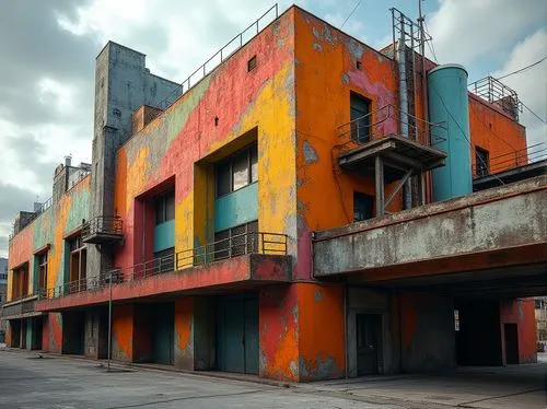 corbu,colorful facade,tlatelolco,corbusier,scampia,urban landscape,arquitectonica,multistory,docomomo,multi storey car park,urban design,athens art school,mondrian,overdeveloped,polychrome,arquitectura,villahermosa,multiplexes,apartment block,edificio,Photography,General,Realistic