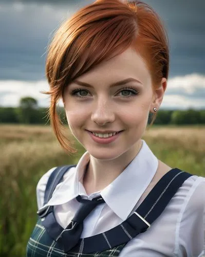 maci,scottish,irish,ginger rodgers,scot,nora,piper,red-haired,tartan background,orla,tartan,redheads,redhair,celtic queen,school uniform,british actress,redhead doll,schoolgirl,farm girl,redheaded,Photography,General,Natural