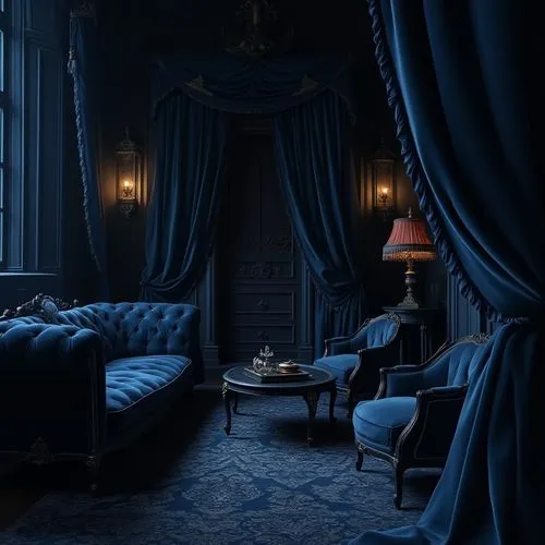 victorian room,blue room,ornate room,victorian,sitting room,chiaroscuro,bedroom,royal interior,parlour,victoriana,great room,sleeping room,parlor,bedchamber,victorian style,old victorian,interiors,danish room,soir,furnishings,Photography,General,Realistic