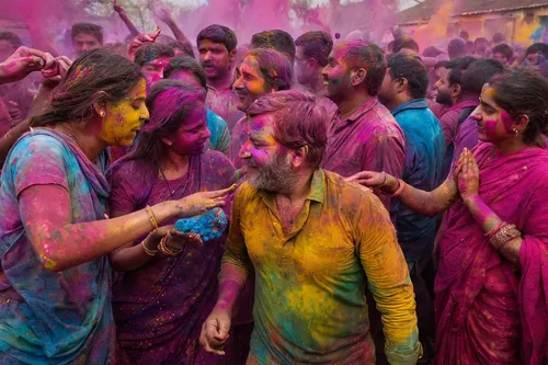 HOLI 2018. Festival of colours, love and friendship...,the festival of colors,holi,the color run,color powder,religious celebration,colour,colours,village festival,indian festival,intense colours,indi