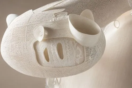 white clay, cotton and lace textures,respiratory protection mask,junshan yinzhen,skull sculpture,covid-19 mask,breathing mask,3d teddy,anonymous mask,ventilation mask,venetian mask,skull mask,sheep he