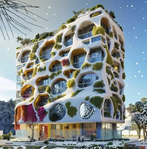 cubic house,cube stilt houses,ecovillages,inmobiliaria,building honeycomb,apartment building,Photography,Artistic Photography,Artistic Photography 08