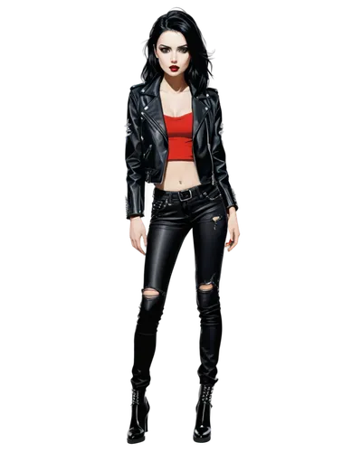 derivable,branca,bloodrayne,leatherette,michael jackson,leathers,3d rendered,xcx,tifa,black leather,leather jacket,3d figure,3d render,saraya,pleather,leathered,rock chick,atrix,aeryn,tairrie,Unique,Design,Blueprint