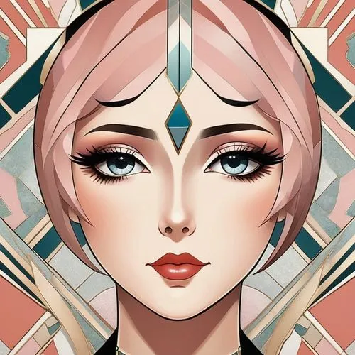 art deco background,art deco woman,fashion vector,vector girl,fiora,pink diamond,diamond background,custom portrait,vector art,pink vector,symmoca,portrait background,cosmetic,diamond wallpaper,konan,korana,nanami,pearl,vector illustration,contessa,Illustration,Vector,Vector 18