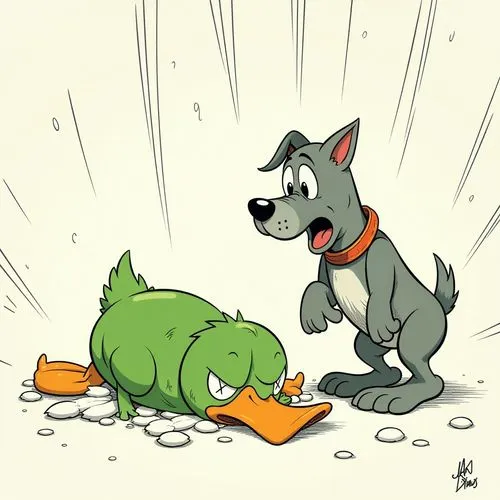 dog cartoon,dog illustration,schroeder,underdog,muttley,schnauzers,Illustration,American Style,American Style 07