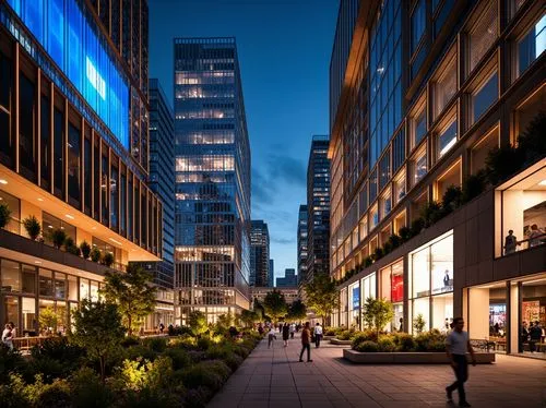 broadgate,5th avenue,new york streets,metrotech,marunouchi,costanera center,luminato,citycenter,hudson yards,streeterville,financial district,nihonbashi,taikoo,avenues,cheapside,midtown,transbay,inlet place,streetscape,yonge