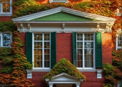 henry g marquand house,colorful facade,row of windows,uiuc,kykuit,tulane,harvard,old brick building,ivy frame,uva,old town house,italianate,red brick,uvm,depauw,ditmas,flock house,rowhouse,penn,red bricks,Illustration,Realistic Fantasy,Realistic Fantasy 28