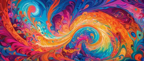 coral swirl,colorful spiral,swirls,abstract multicolor,swirling,colorful foil background,psychedelic art,vortex,abstract background,swirl,kaleidoscope art,psychedelic,dimensional,colorful background,rainbow waves,background abstract,acid,lsd,vibrant,kaleidoscopic,Conceptual Art,Oil color,Oil Color 23