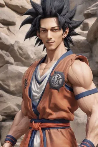 goku,son goku,takikomi gohan,kame sennin,male character,dragonball,dragon ball,greek god,shallot,jin deui,shimada,sea god,swordsman,ken,takuan,wind warrior,kinomichi,kos,nimbus,the face of god,Photography,Realistic