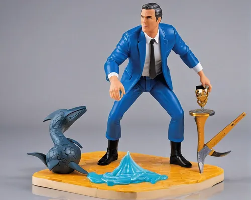 vax figure,game figure,actionfigure,collectible action figures,3d figure,action figure,fish-surgeon,play figures,trainer with dolphin,figurines,figurine,dolphin rider,lupin,sea man,merman,miniature figures,version john the fisherman,marine reptile,blue snake,smurf figure,Unique,3D,Garage Kits