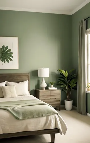 sage green,headboards,cleanup,headboard,guest room,wallcoverings,bedroom,danish room,bedrooms,tropical greens,green living,intensely green hornbeam wallpaper,fromental,green wallpaper,sage color,guestroom,wallcovering,search interior solutions,decortication,trend color