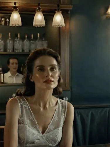 Talking lady in the bar,the woman sits at a bar and stares ahead,oreiro,hooverphonic,bellocchio,seoige,waitress,aatma,Photography,Documentary Photography,Documentary Photography 04