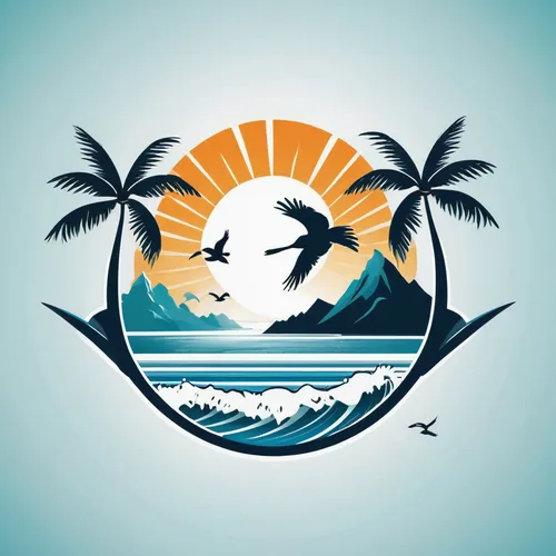 palm tree vector,dolphin background,tropical birds,vector graphic,sea birds,vector illustration,crested terns,tropical bird,summer clip art,coastal bird,bird illustration,vector design,vector graphics,honolulu,luau,south pacific,sea bird,south seas,kite boarder wallpaper,vector image,Unique,Design,Logo Design