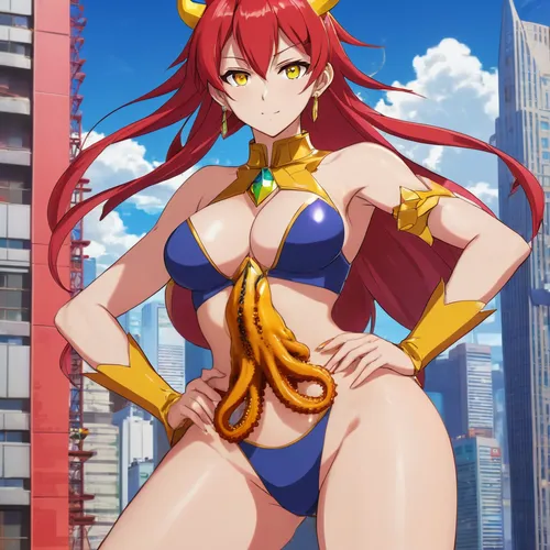 The tentacles and suction cups of an octopus extend upwards, forming a black hole in the middle,sanya,honolulu,kinara,wiz,medusa,one-piece swimsuit,kos,ashitaba,summer swimsuit,tiki,fran,magna,swimsui