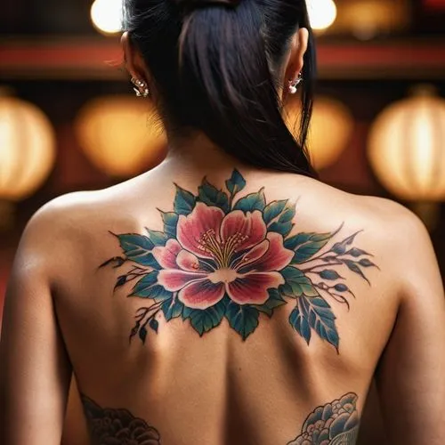 lotus tattoo,lotus flower,floral japanese,tattoo girl,blooming lotus,lotus flowers,lotus blossom,mandala flower,woman's backside,tatau,with tattoo,ribs back,my back,chicana,tattoed,khru,tat,tattooed,floral rangoli,back view,Photography,General,Commercial